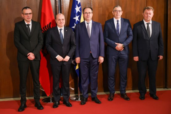 Delegacija Parlamentarne skupštine BiH održala sastanak sa ministrom za evropske i vanjske poslove Republike Albanije